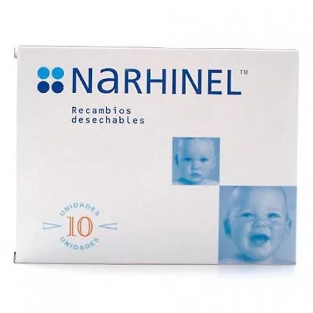 Novartis Narhinel Disposable Spare Parts For Nasal Aspirator, 10 Units