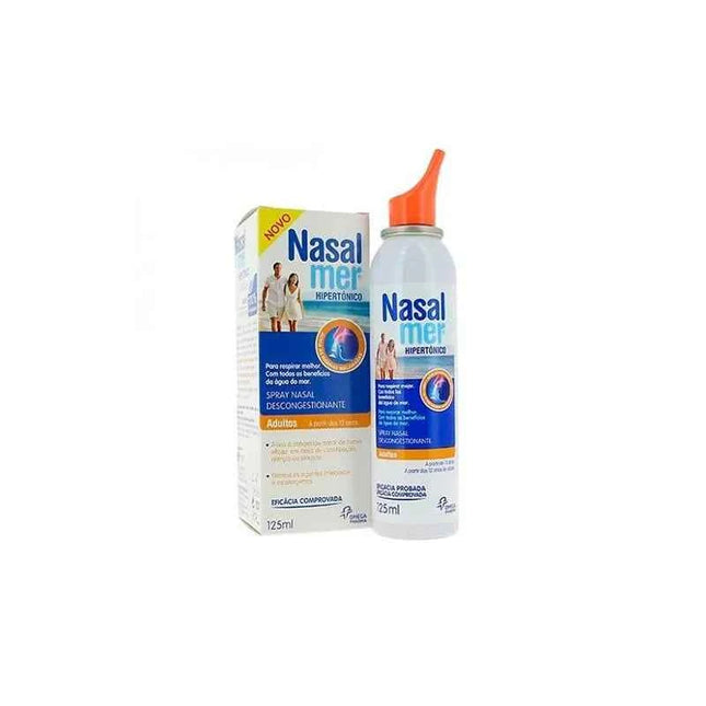 Omega Pharma Nasalmer Adult Hypertonic Nasal – Spray, 125 ml