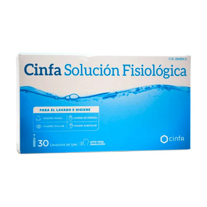 Cinfa Physiological Solution, 20 Units