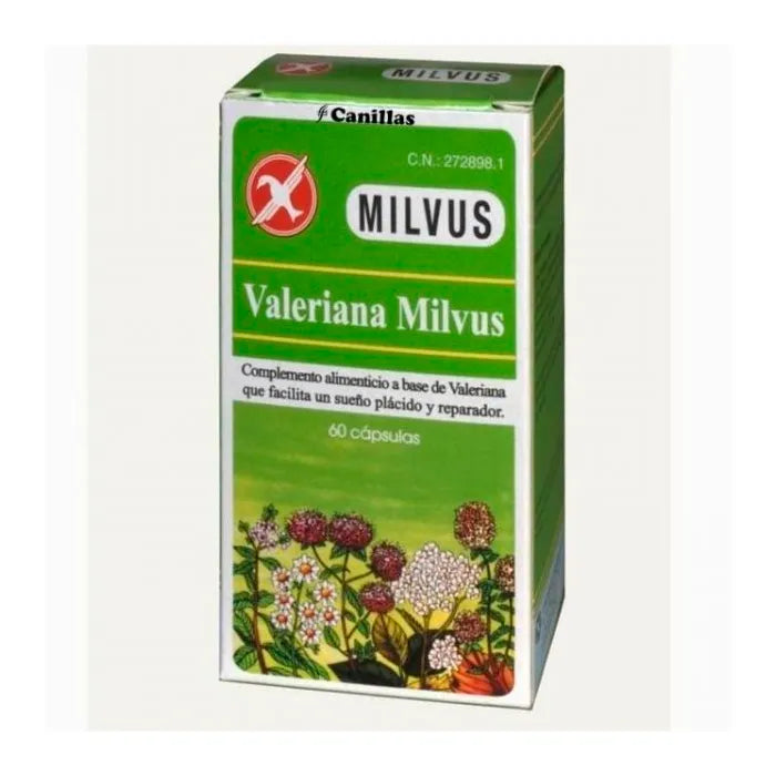Milvus Valeriana, 60 capsules