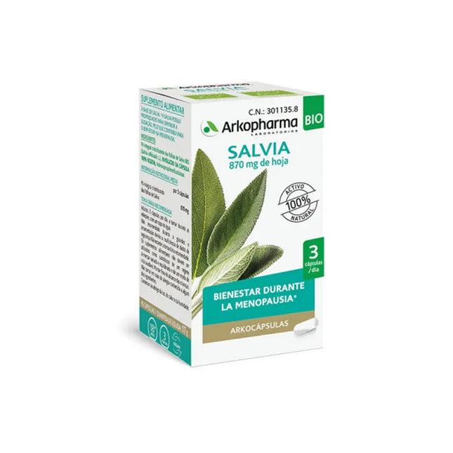 Arkopharma Arkocapsulas Sage, 45 capsules