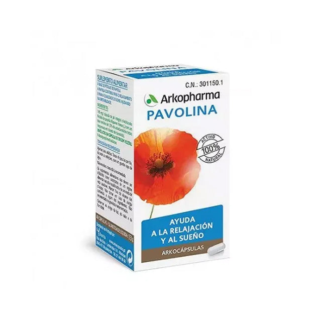Arkopharma Arkocapsulas Pavolina, 48 capsules