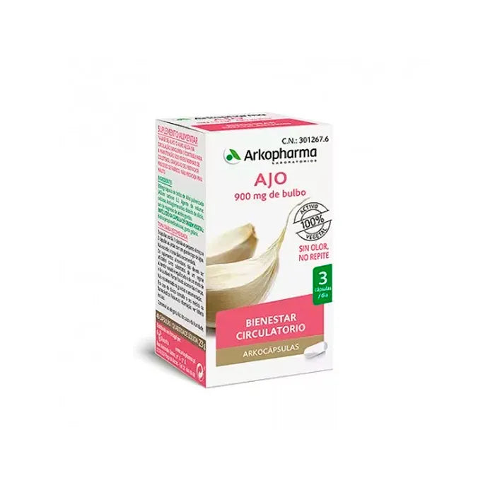 Arkopharma Arkocapsulas Garlic, 48 capsules