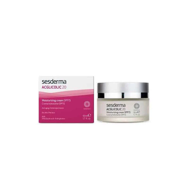 Sesderma Acglicolic 20 Moisturising – Cream Spf15, 50 ml