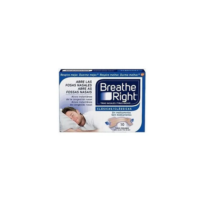 Breathe Right Nasal Strips Small Size, 10 Units
