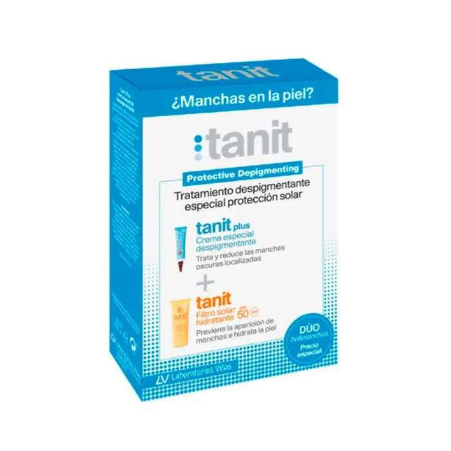 Laboratorio VIÑAS Tanit Plus Duplo Tanit Sunscreen 15 ml + for Women, 50 ml