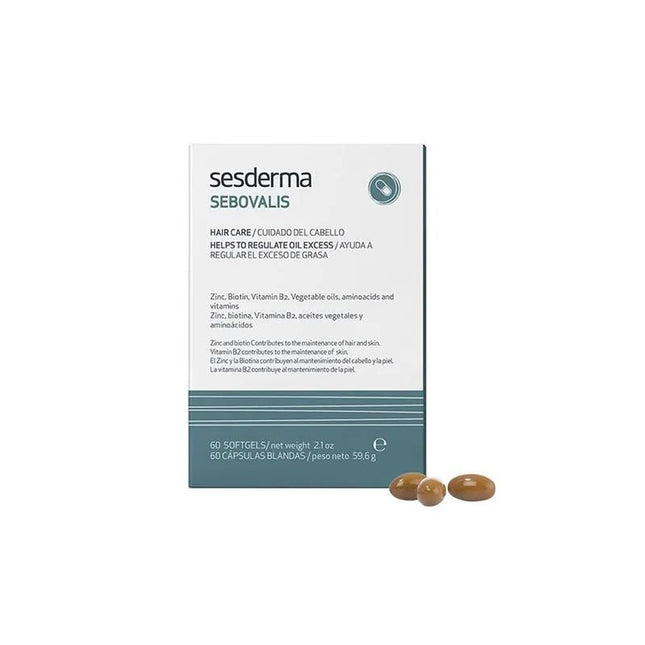 Sesderma Sebovalis, 60 capsules