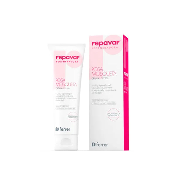 Repavar Regenerate – Cream Rosehip Oil Unisex, 125 ml