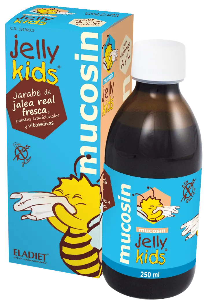 Eladiet Jellykids Mucosin, 250 ml