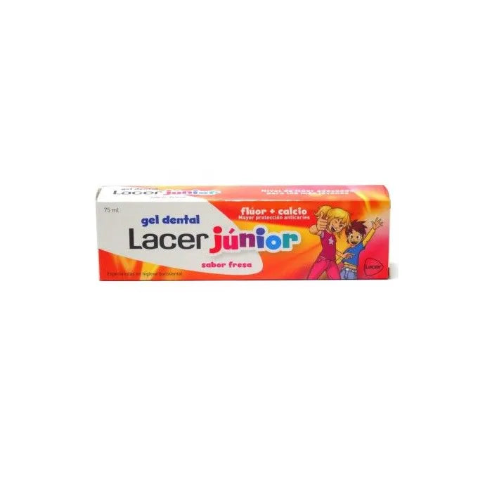 Lacer Junior Dental – Gel 75 ml Strawberry