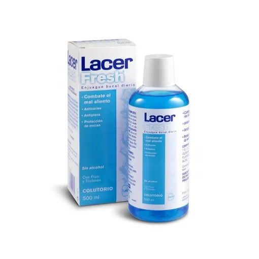 Lacer Fresh Mouthwash, 500 ml