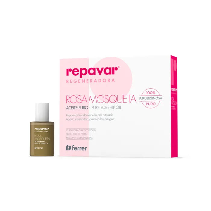 Repavar Regenerate Pure Rosehip Oil Unisex, 15 ml