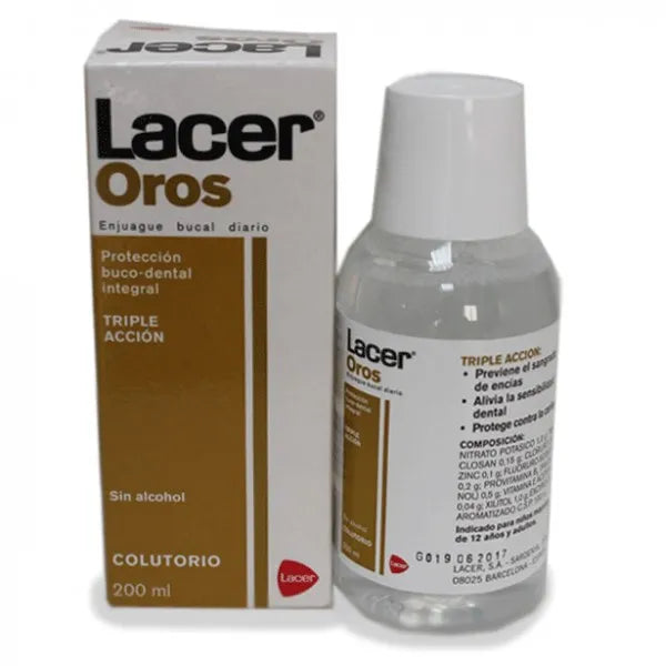 Lacer Oros Mouthwash, 200 ml