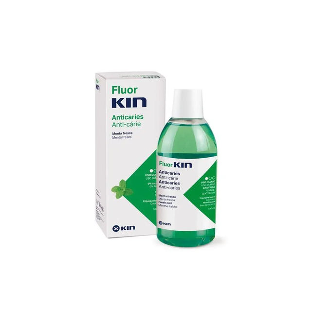 Fluorkin Enjuague Diario Menta 500 ml Kin