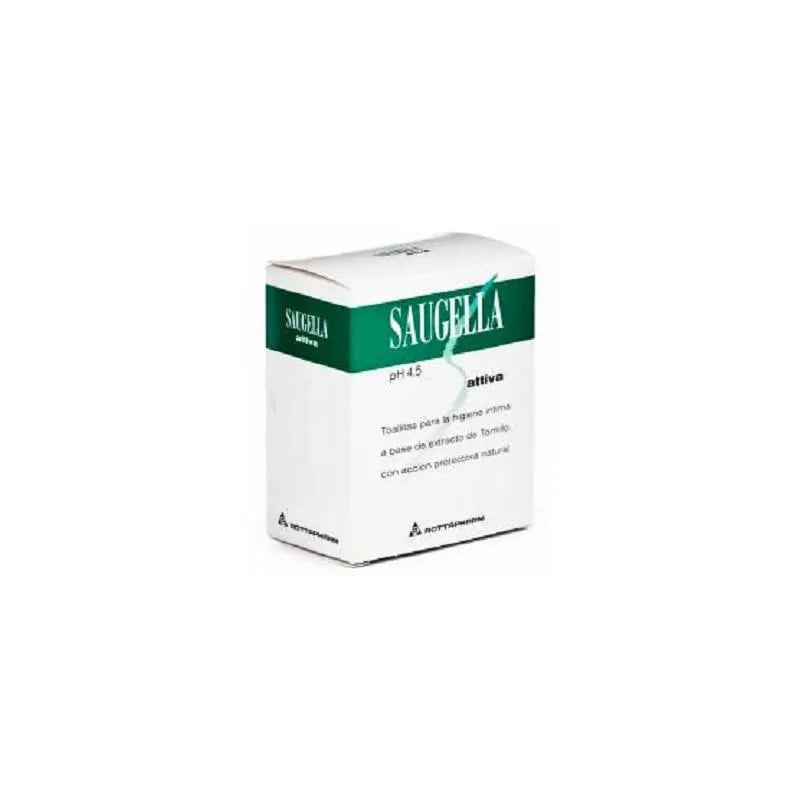 Saugella Attiva Wipes, 10 Units