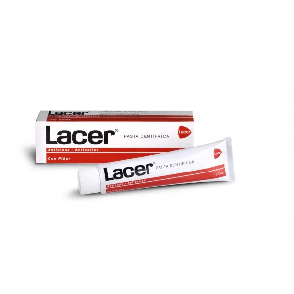 Lacer Toothpaste With Fluoride, 75 ml