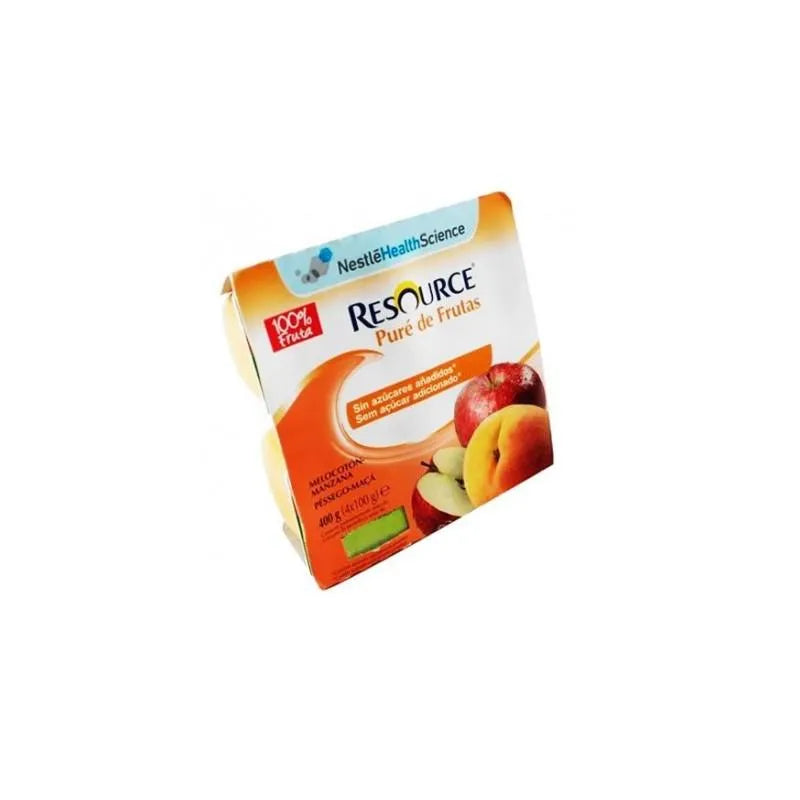 Meritene Fruit Purée 4 Tubs Of, 100 g