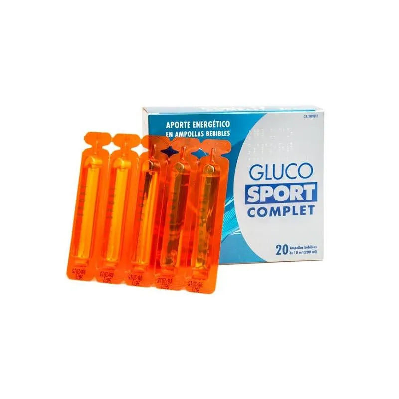 FAES Farma Gluco Sport Complet 20 Drinking Ampoules
