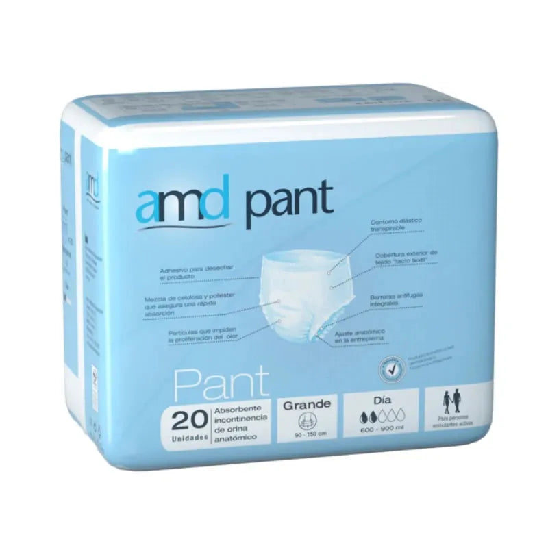 AMD Absorbent Day Pant Panty Liner Large Size 40U
