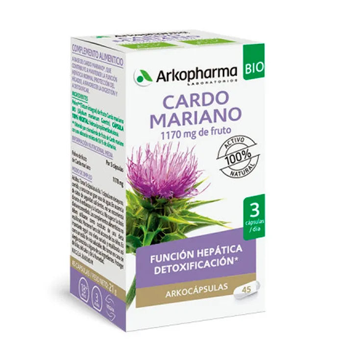 Arkopharma Milk Thistle, 45 capsules