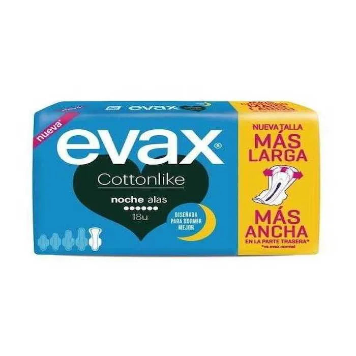 EVAX Cottonlike Night Wings Unisex, 18 Units