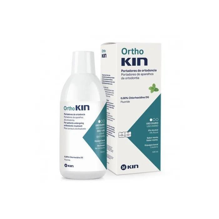 KIN Orthokin Mouthwash Mint, 500 ml