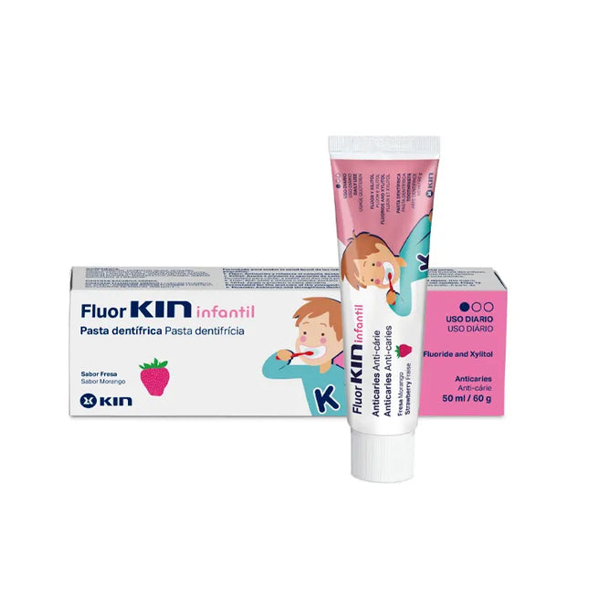 Fluorkin Children's Strawberry Paste, 50 ml