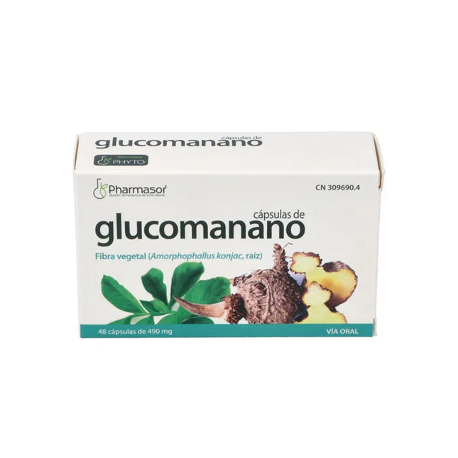 Homeosor Glucomanano 490mg, 48 capsules