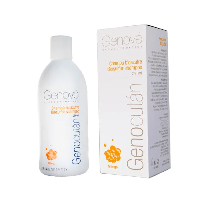 Genové Genove Genocutan Biosulphur – Shampoo Unisex, 250 ml