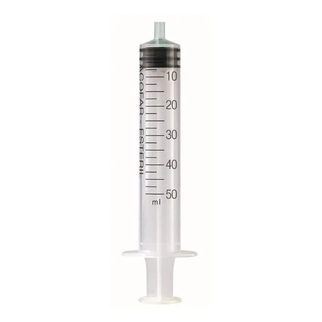 Syringe Ico S/A Catheter 3p, 50 ml