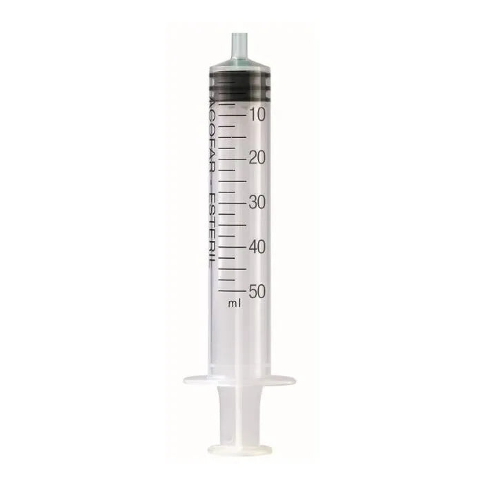 Syringe Ico S/A Catheter 3p, 50 ml