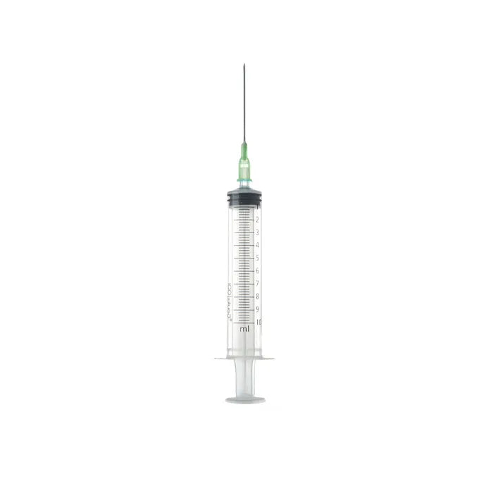 ICO Syringe With Needle 0,7x30 10 ml G22 13/16