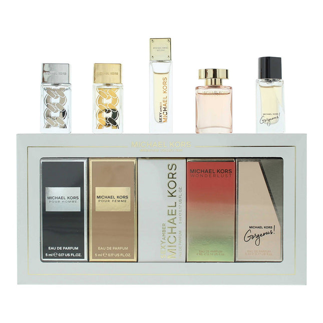 Michael Kors Set Michael Kors Miniatures – Eau de Parfum for Women, 5 pcs, 5 ml Miniature