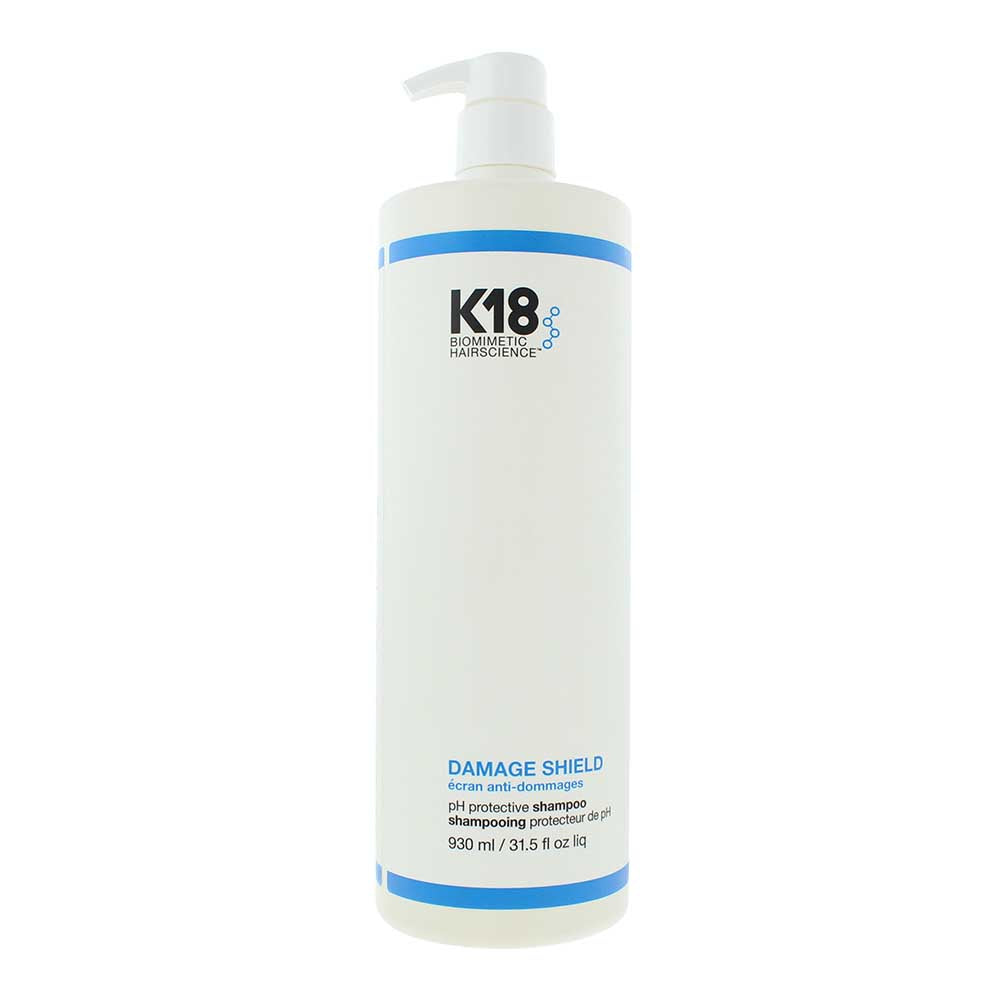 K18 Damage Shield – Hair Shampoo Unisex, pH Balancing, 930 ml
