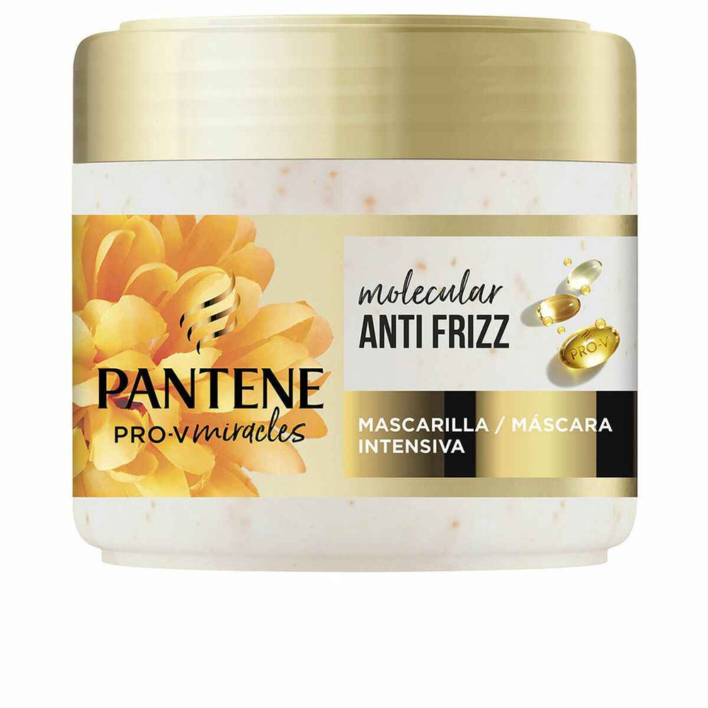 Pantene Miracle Anti Frizz Mascarilla Unisex, 300 ml
