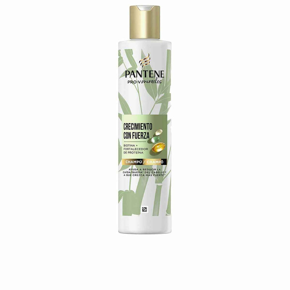 Pantene Miracle Crecimiento Con Fuerza Champú Unisex, 250 ml