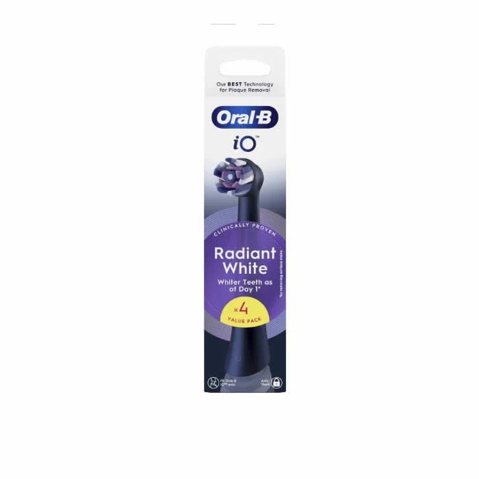 Oral-b iO Radiant White Replacement Heads 4 Pack