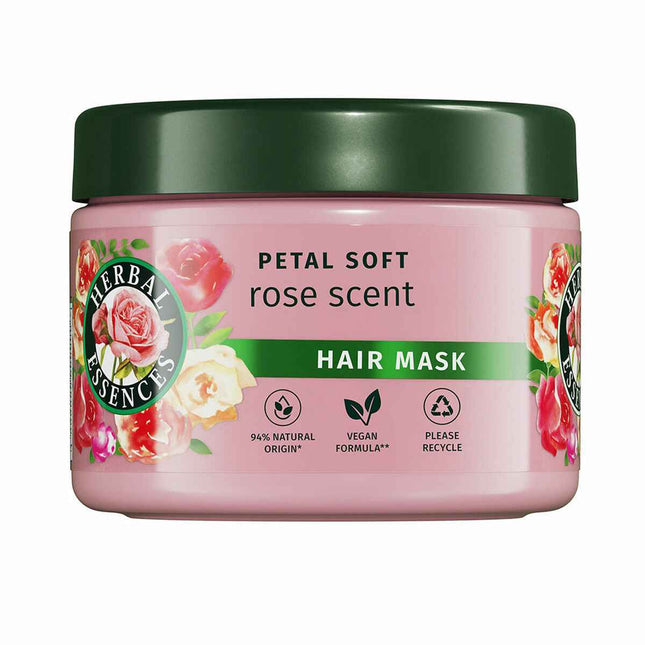 Herbal Essences Herbal Essence Rosas Mascarilla Suavidad Unisex, 500 ml