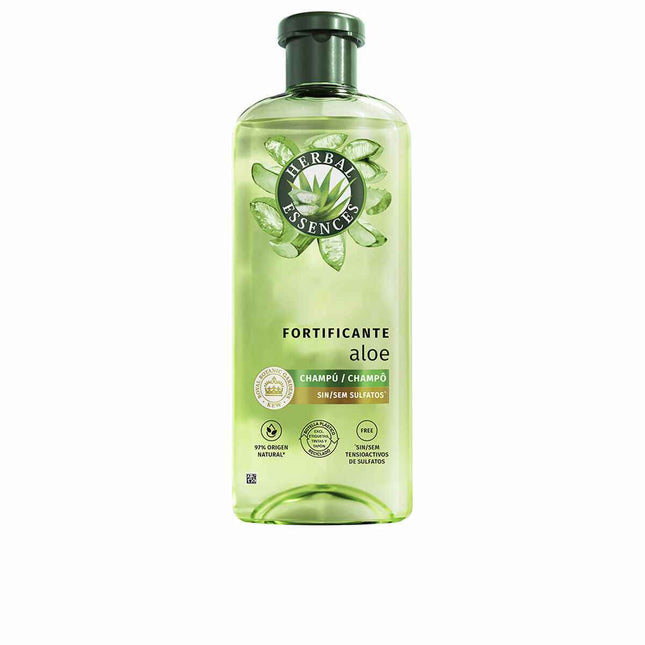 Herbal Essences Herbal Essence Aloe Champú Fortificante Unisex, 350 ml