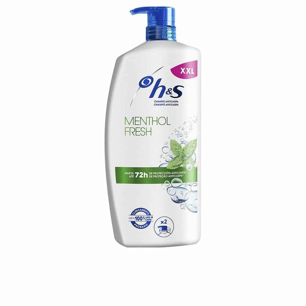 HEAD AND Shoulders H y S Menthol Fresh Champú Anticaspa Dosificador Unisex, 1000 ml