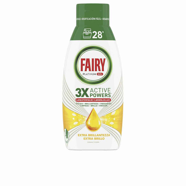 Fairy Platinum – Gel Máquina Limón 28 Lavados