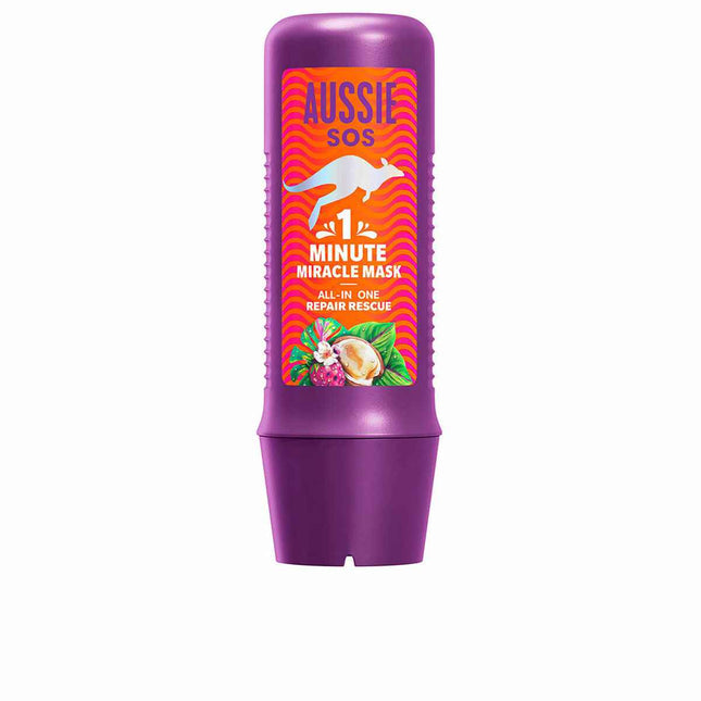 Aussie HAIR Aussie Sos 1 Minute Miracle Repair Rescue Mask Unisex, 250 ml