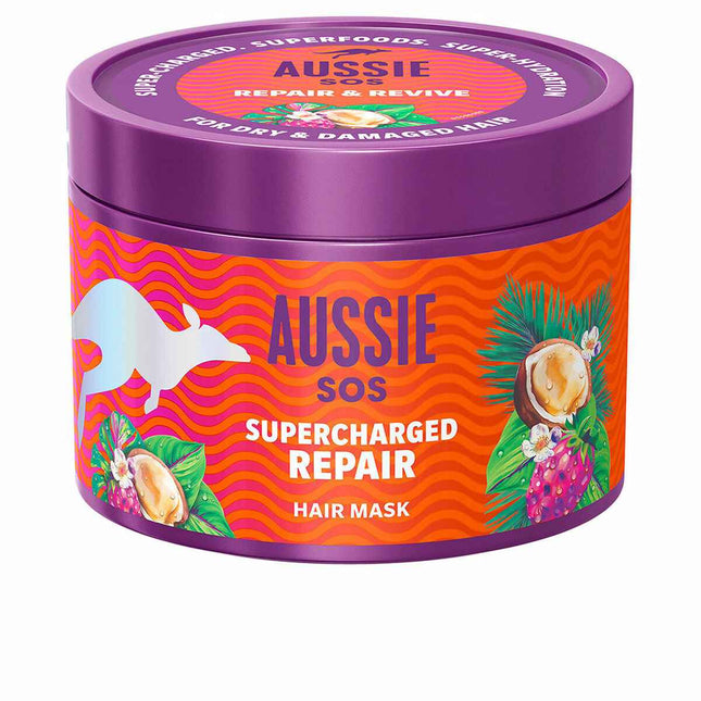 Aussie HAIR Aussie Sos Supercharged Repair Hair Mask Unisex, 500 ml