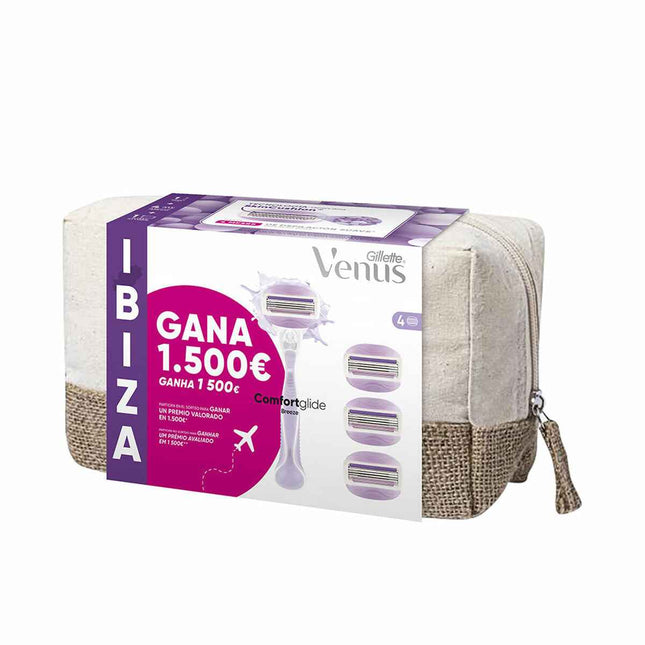 Gillette Venus Breeze Neceser Ibiza Máquina 4 Recambios Unisex