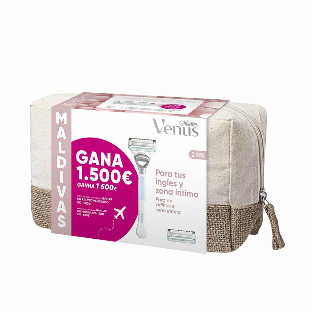 Gillette Venus Intima Neceser Maldivas Máquina 2 Recambios Unisex