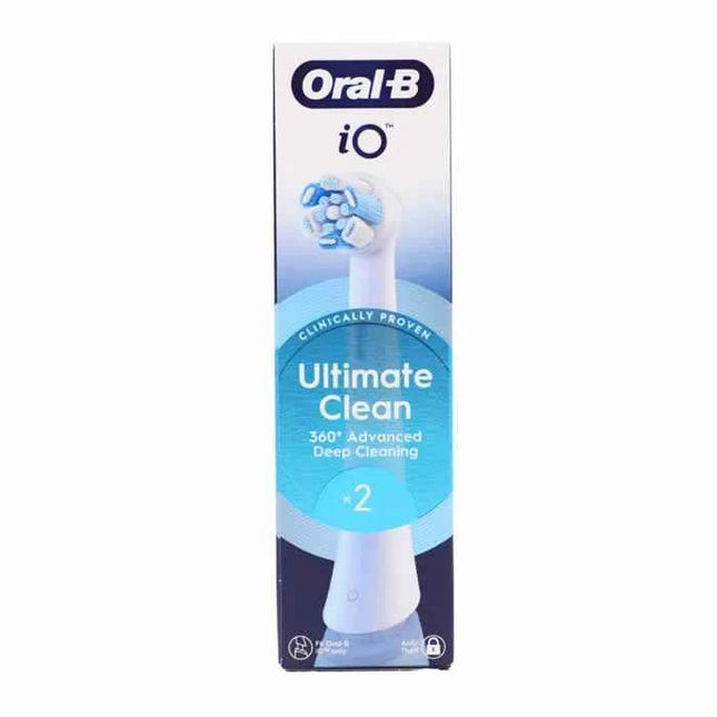Oral-b IO Ultimate Clean Replacement Heads 2 Pack