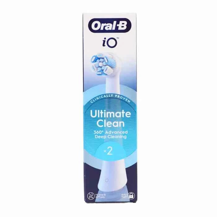 Oral-b IO Ultimate Clean Replacement Heads 2 Pack