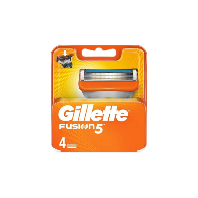 Gillette Fusion 5 Cuchillas Pack Recambio 5 Hojas Unisex, 4 Units