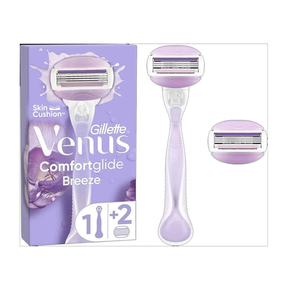 Gillette Venus Breeze Cuchilla 3 Unit Recambios 2u Unisex