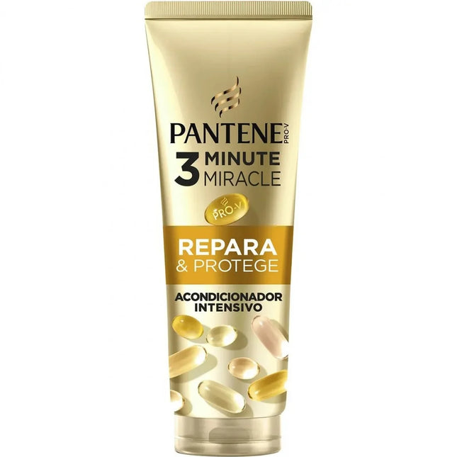 Pantene Miracle 3 Minute Repara y Protege Acondicionador Intensivo Unisex, 220 ml